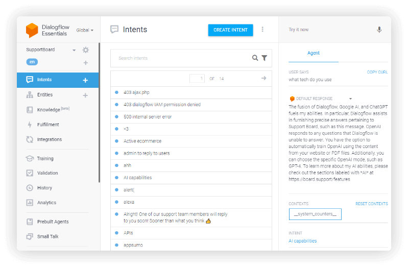 Dialogflow